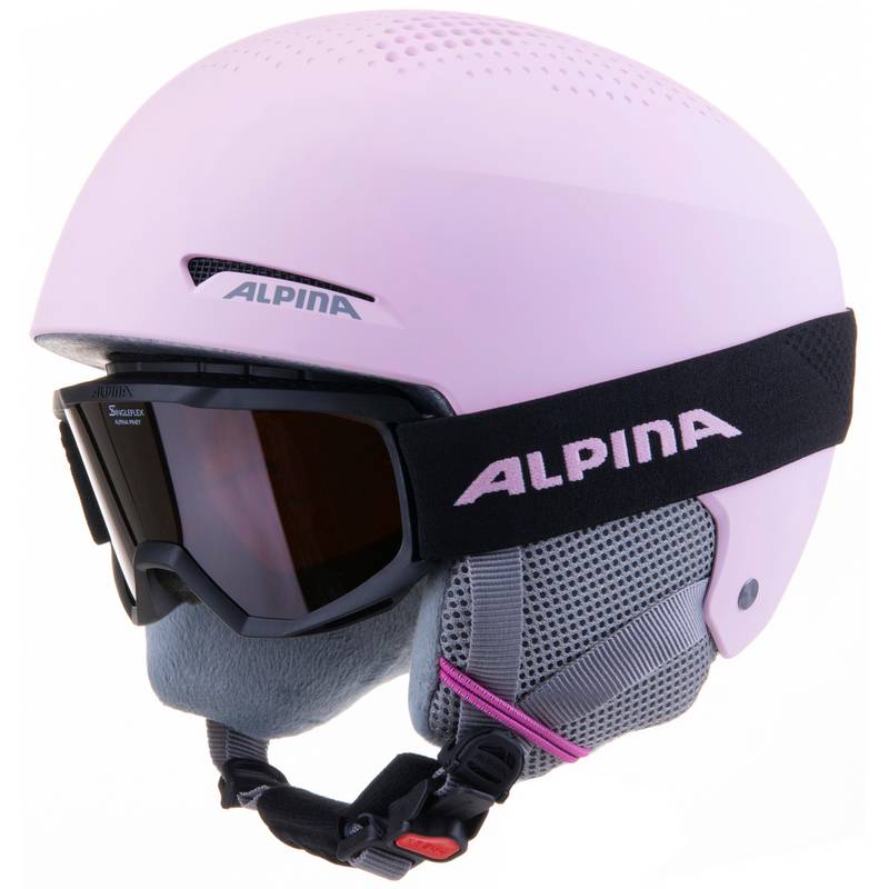 ALPINA ZUPO SET (+Piney) Helm Kinder