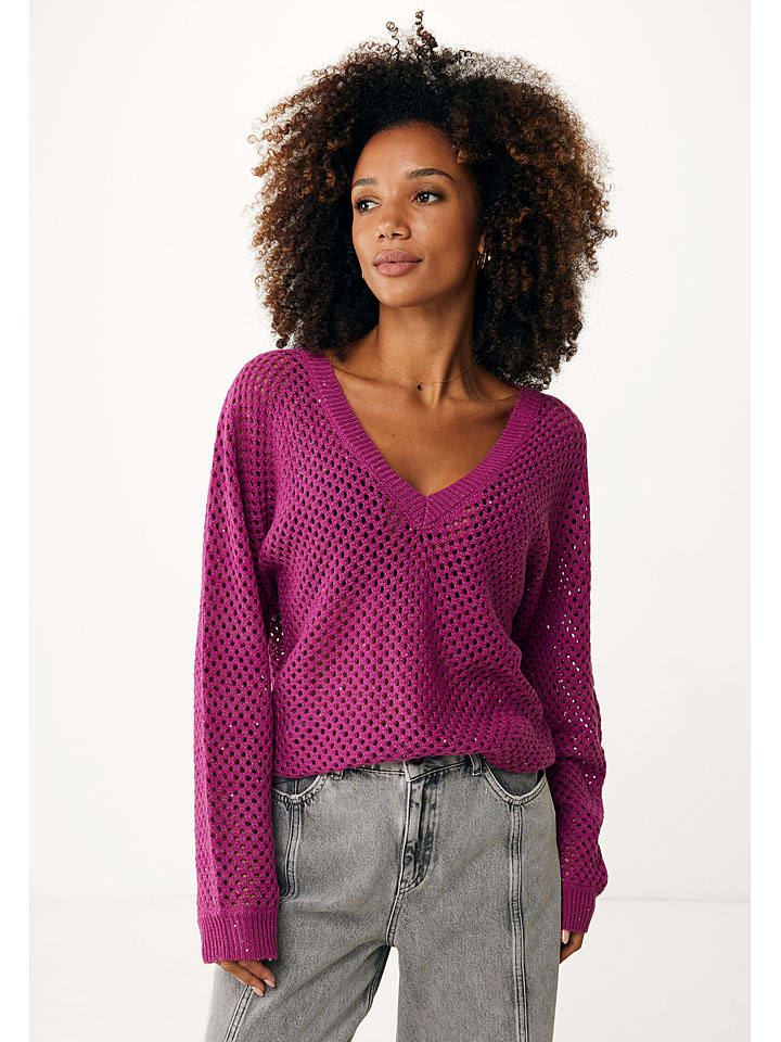 Mexx Pullover in Lila günstig kaufen