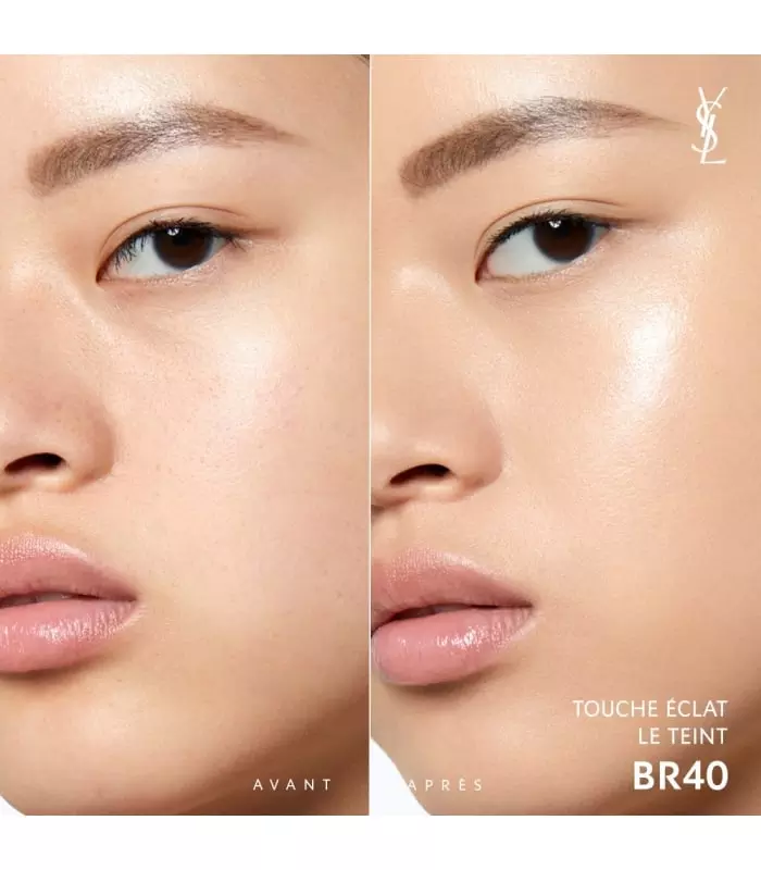 TOUCHE ECLAT LE TEINT Fond de teint hydratant & tenue 24H, naturel & lumineux