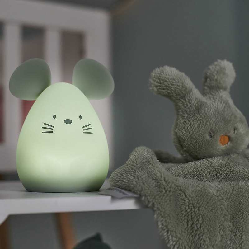 Veilleuse lumineuse souris verte Nattou