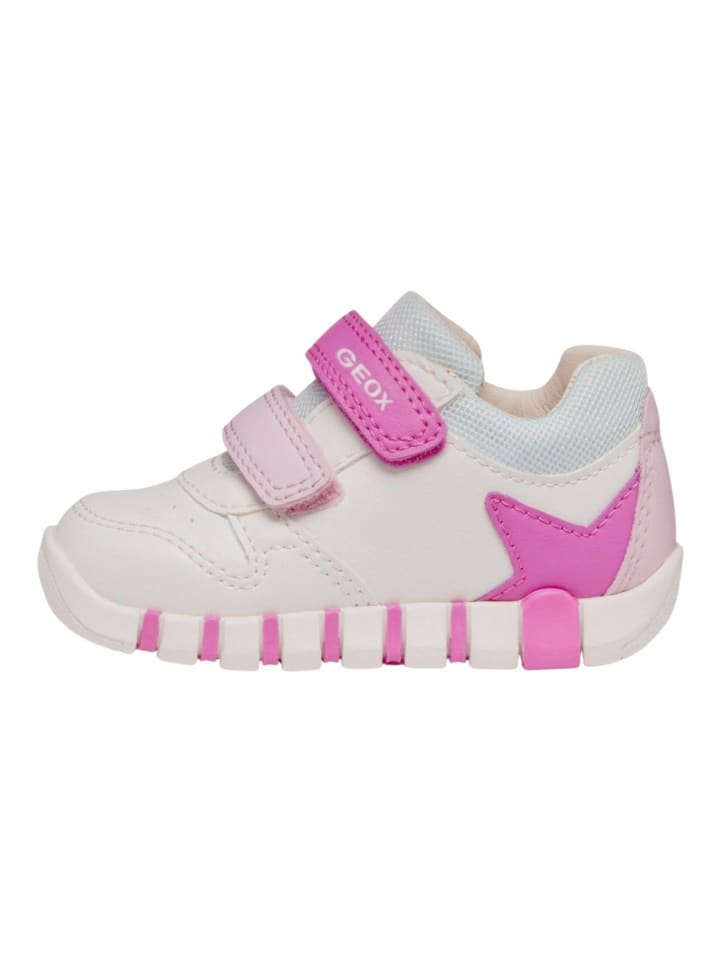 Geox Halbschuhe in Weiß/Pink günstig kaufen