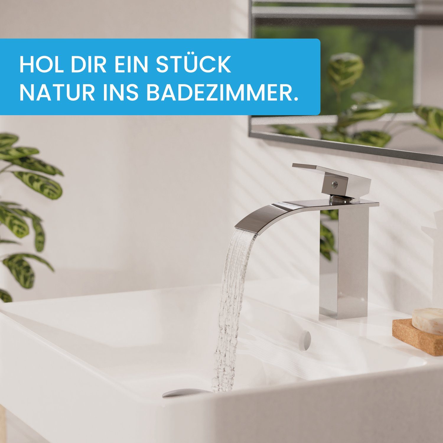 Bächlein Badarmatur Tamina - Wasserfall