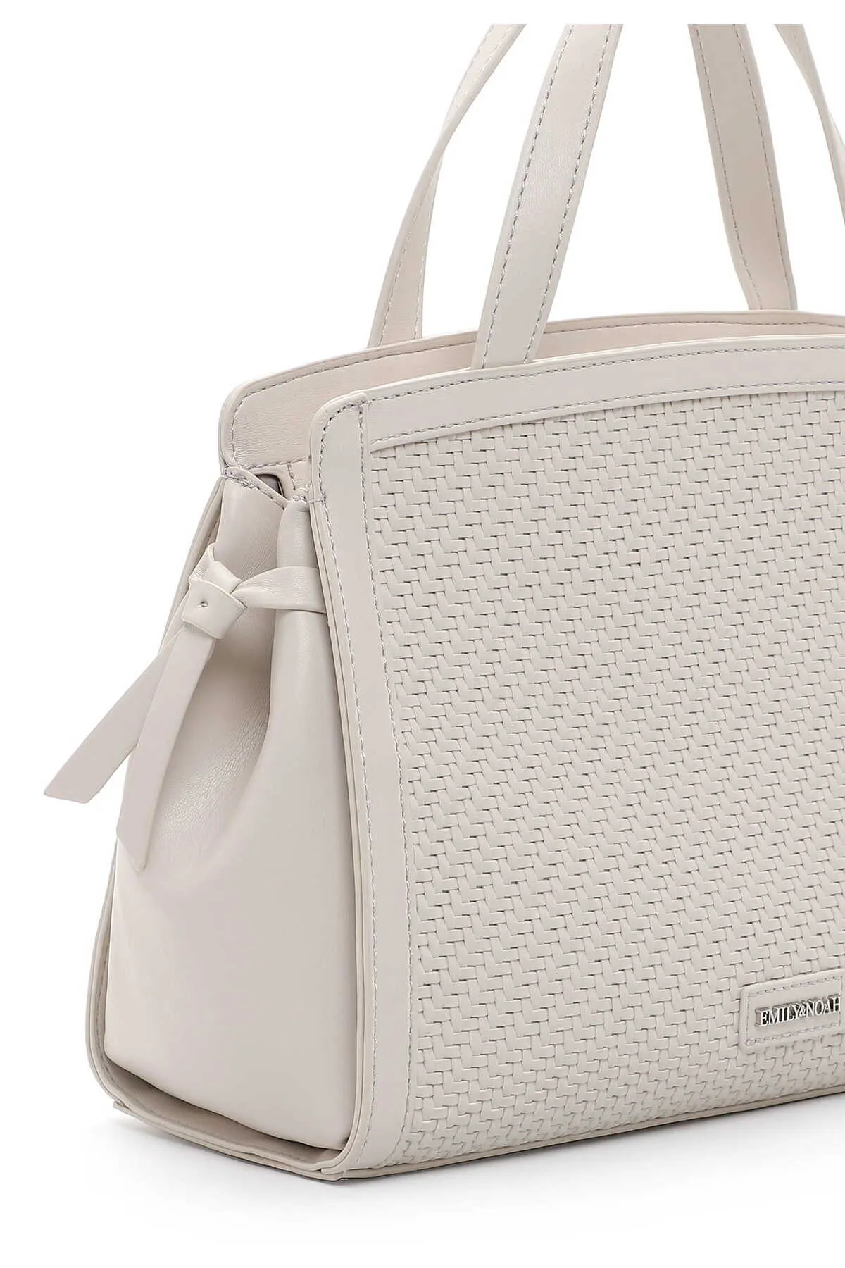 Emily & Noah  Handtasche - Ecru - Unifarben