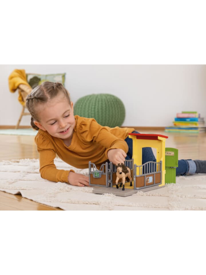 Schleich Spielfigur Farm World 42609 Ponybox mit Islandpferd Hengst - 3-12 Jahre günstig kaufen onesize