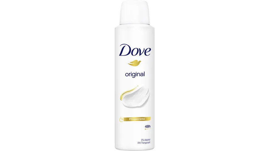 Dove Deospray Antitranspirant Original 0% Alkohol 150 ml