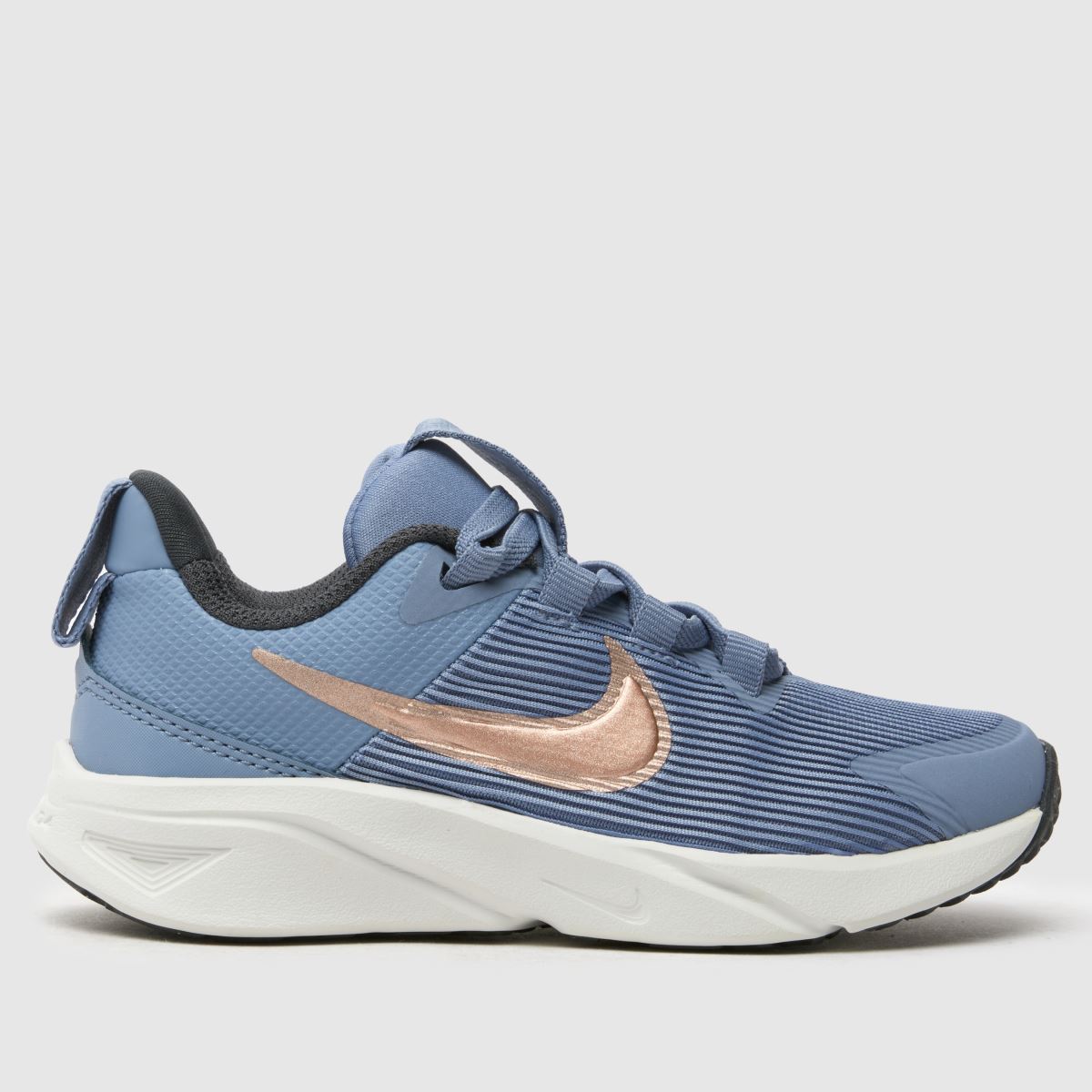 Nike grå Star Runner 4 flickor junior träningsskor