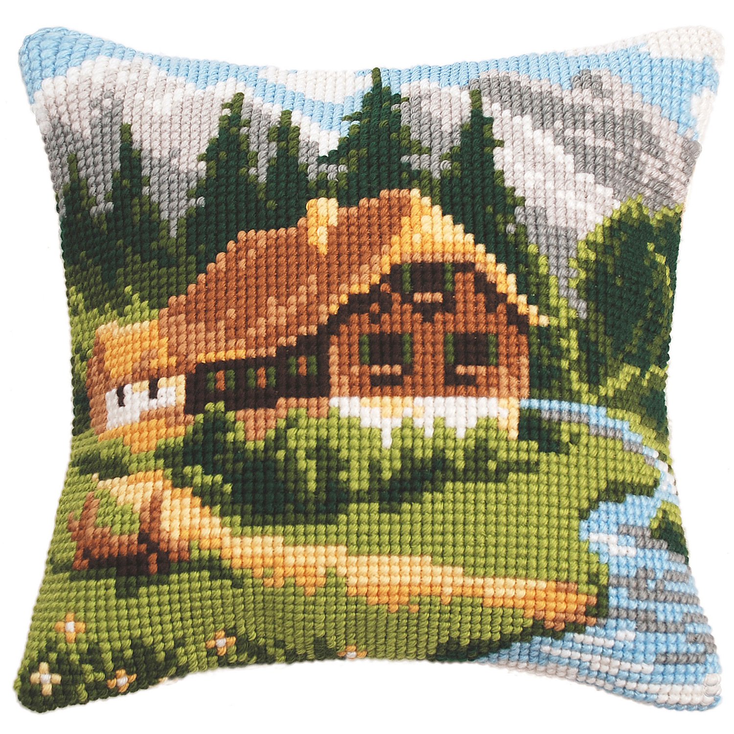Kreuzstichkissen 