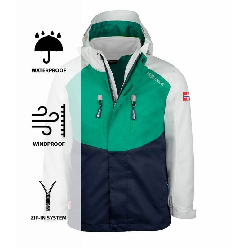 Trollkids Bryggen Doppeljacke Kinder