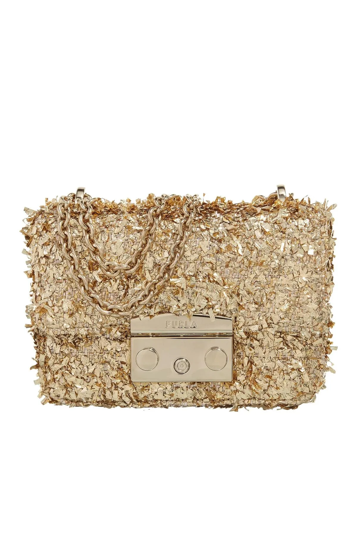 FURLA  Metropolis Mini-Umhängetasche, Farbe Gold