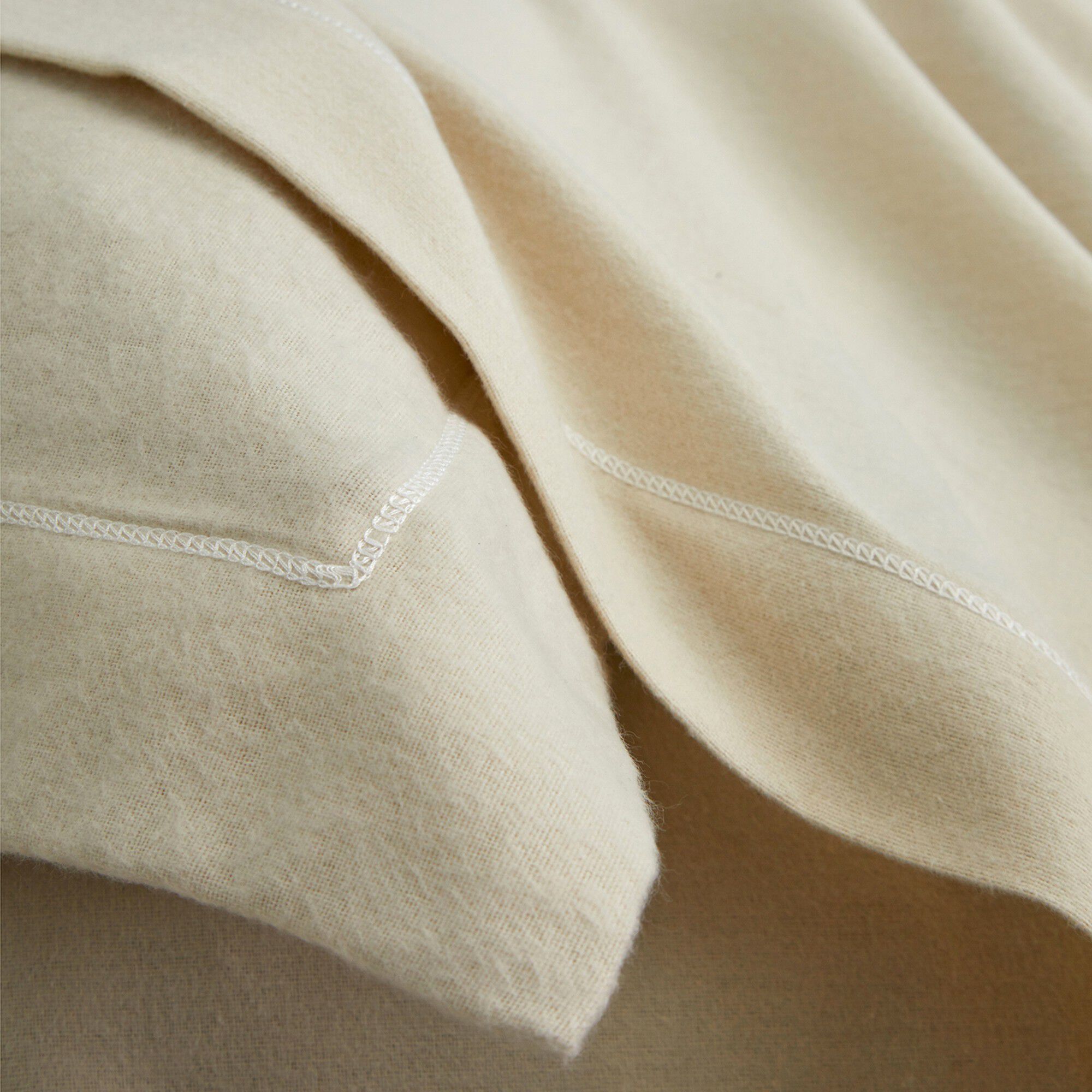 Linge de lit uni flanelle