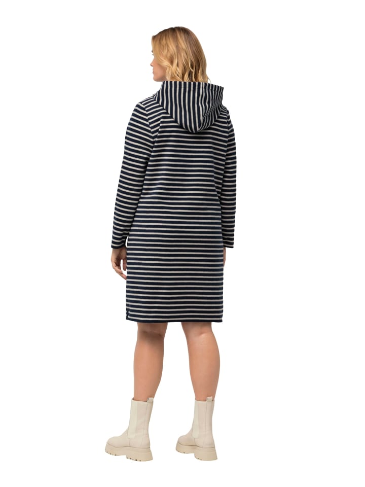 Ulla Popken Midikleid in marine günstig kaufen