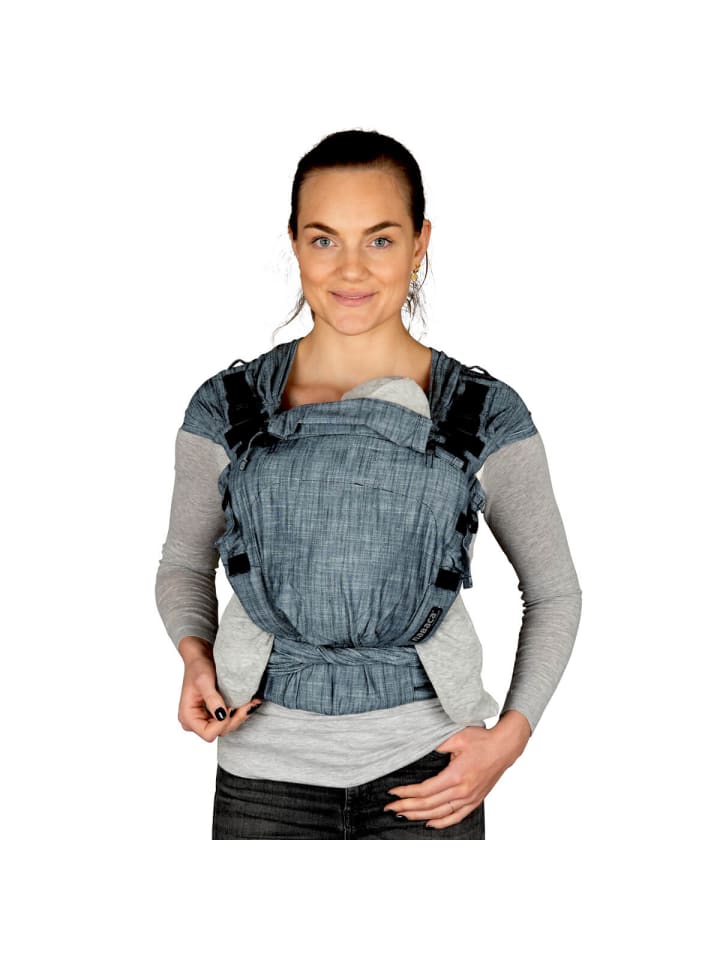 Hoppediz Tragezubehör Nabaca WrapCon Träger in Denim blau günstig kaufen onesize