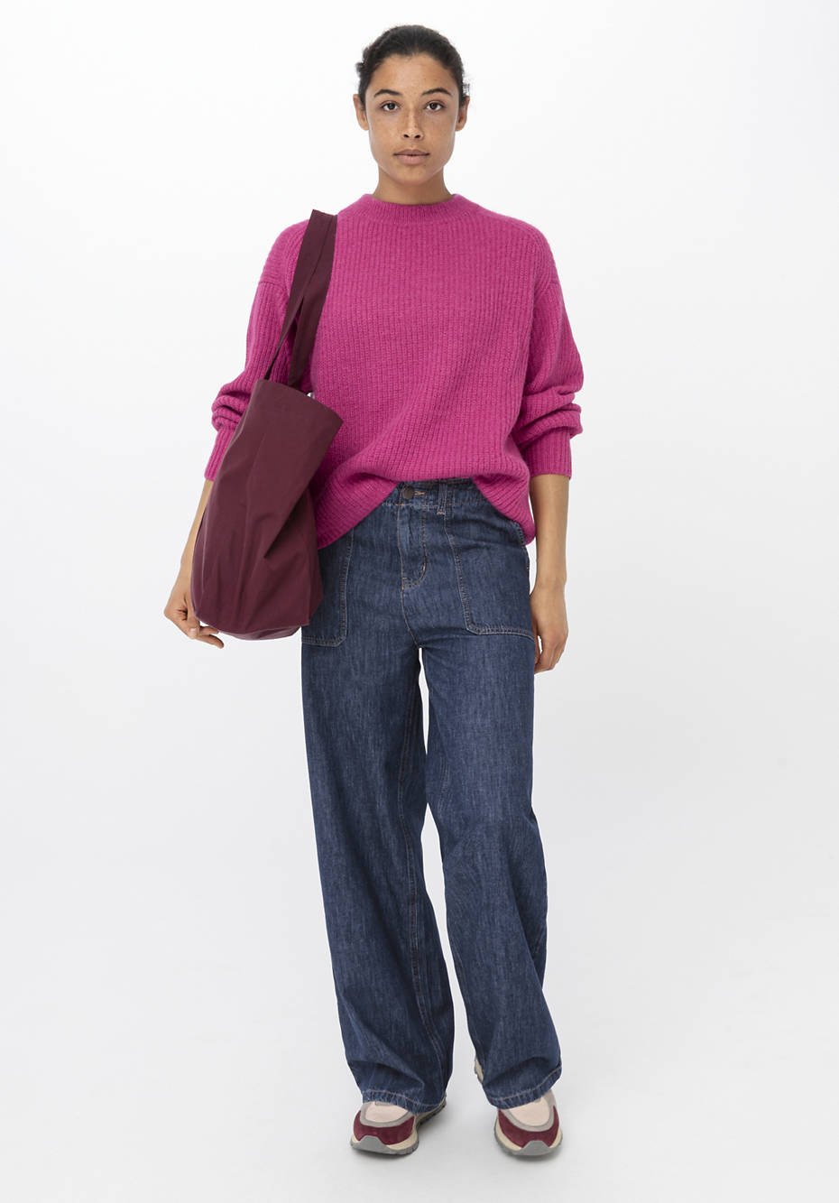Pullover aus reinem Baby-Alpaka