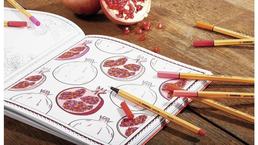 STABILO® Fineliner point 88 Standard 10er-Etui sortiert