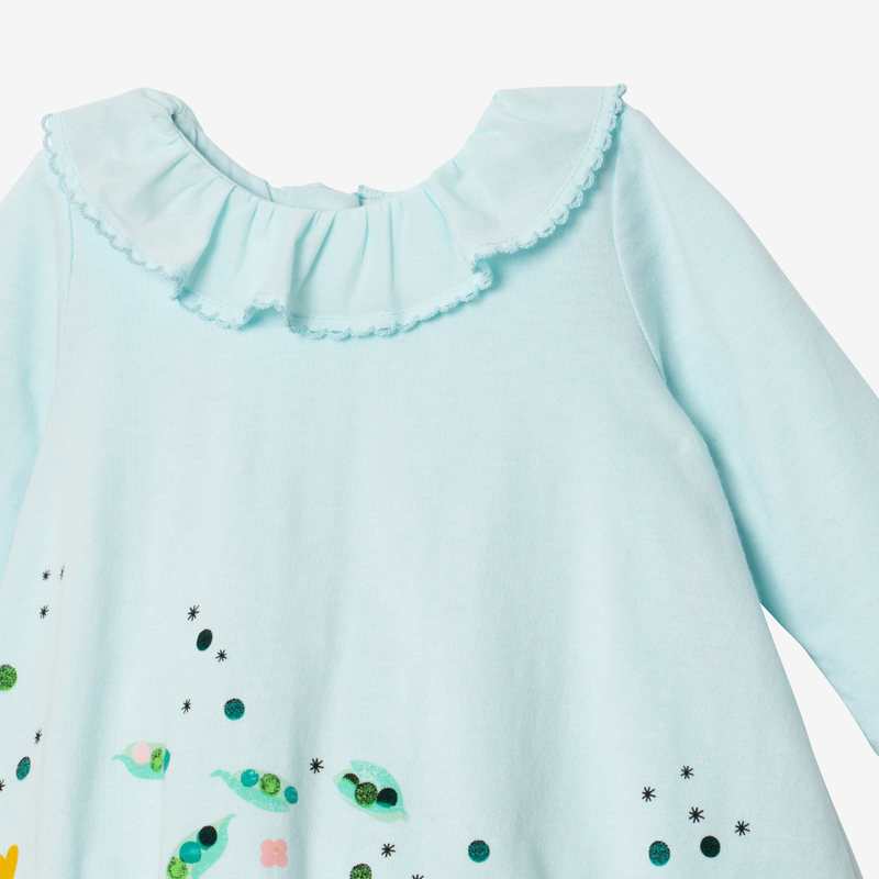 Robe bio bébé fille petits pois Catimini