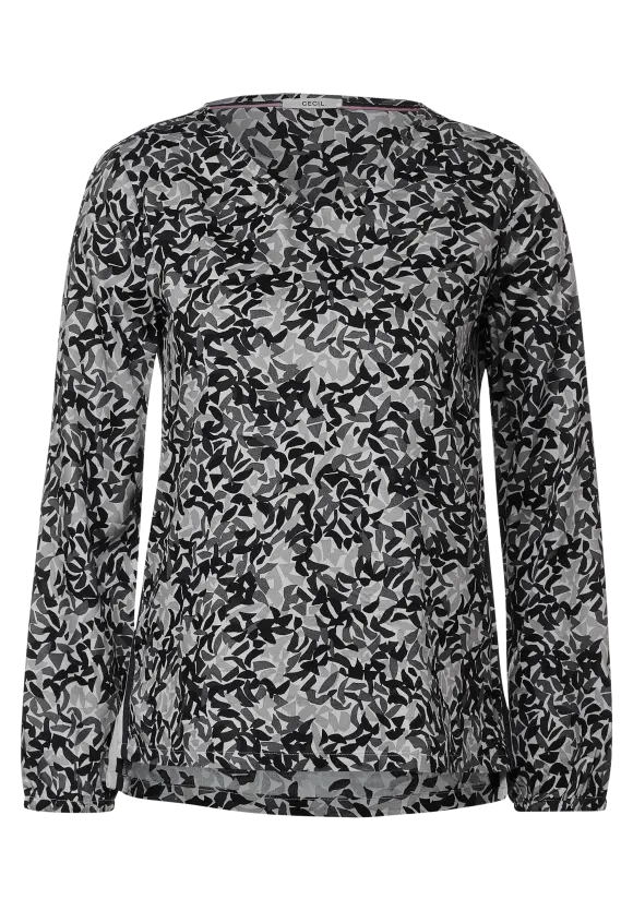 CECIL Bluse mit Minimalprint