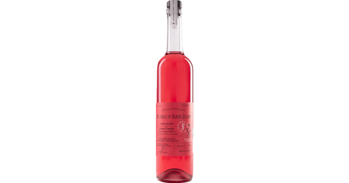 Perro de San Juan Mezcal Abocado Grana Cochinilla