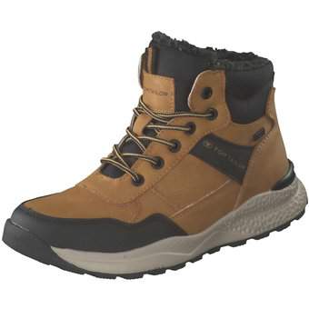 Tom Tailor Schnür Boots in gelb
