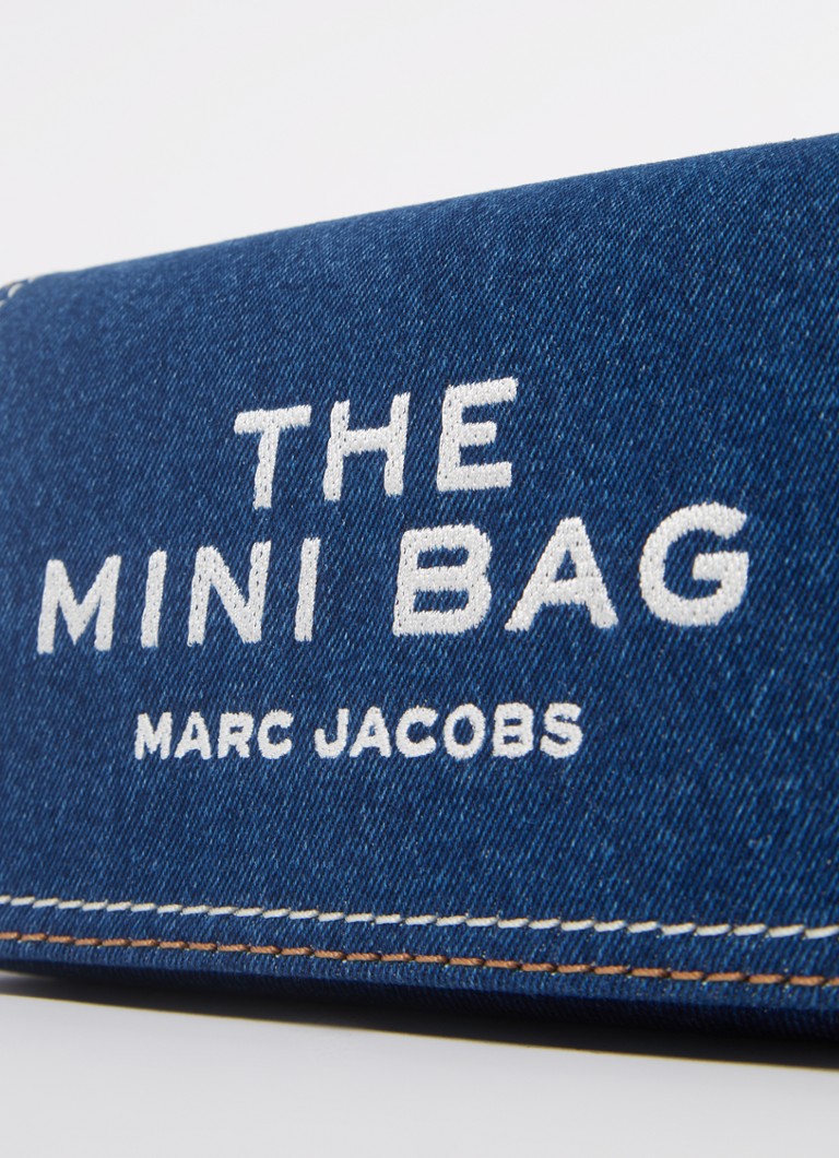 Mini torebka jeansowa Marc Jacobs na ramię