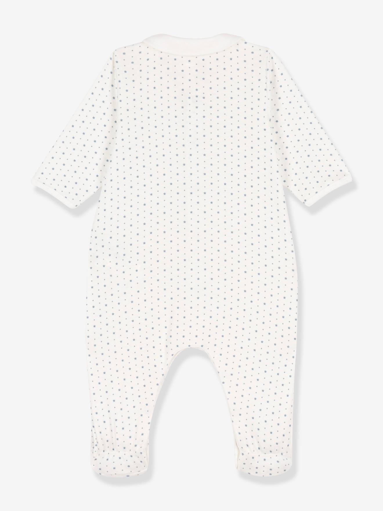 Dors-bien en coton bio PETIT BATEAU blanc