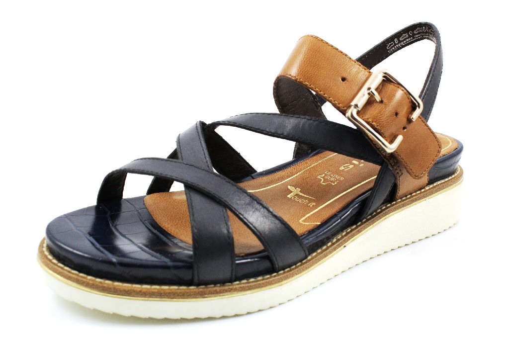 TAMARIS Riemchen Sandalen schwarz