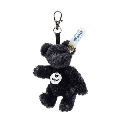 Anhänger Mini Teddybär, 8 cm, schwarz