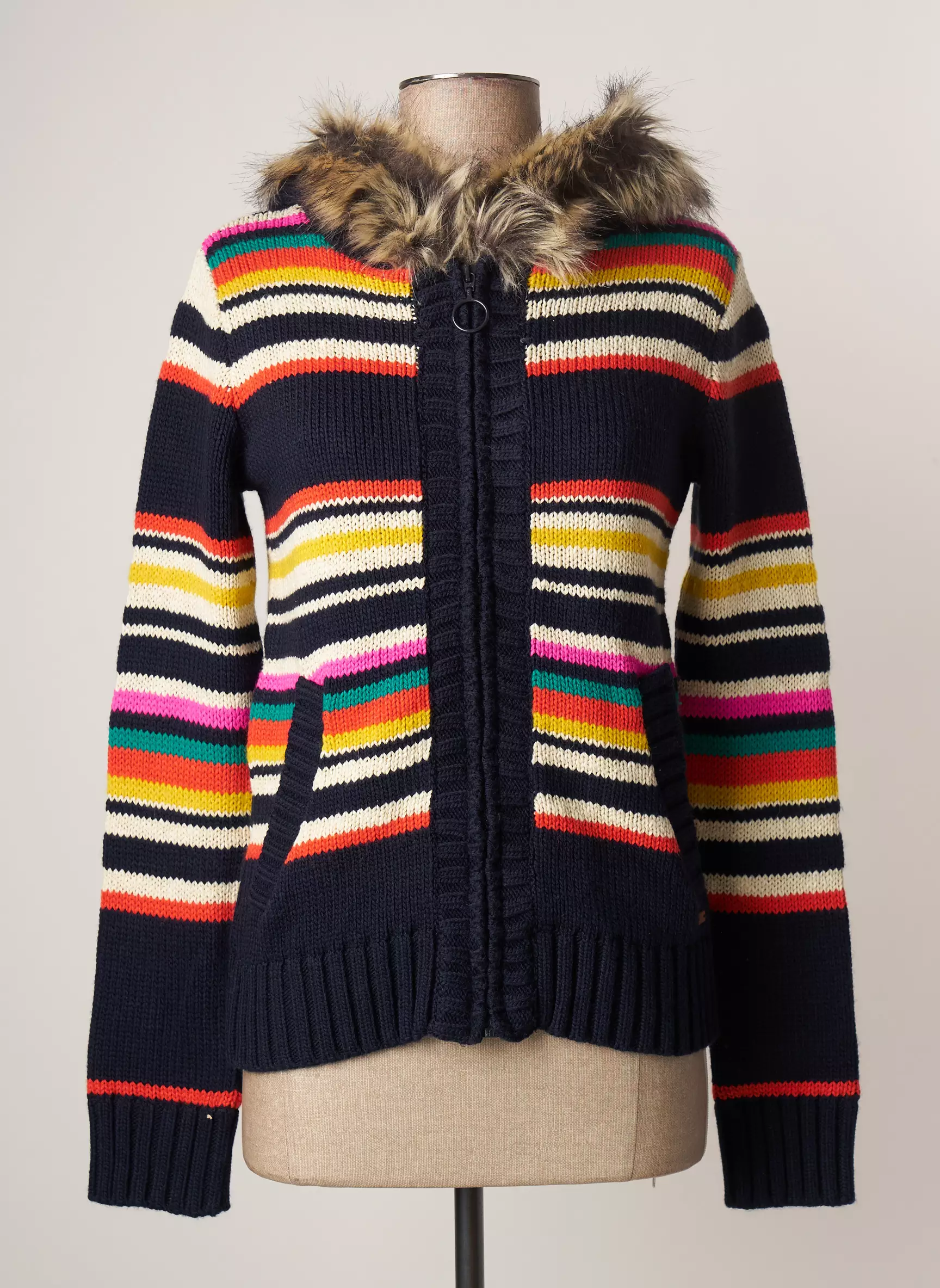 Banana Moon Vestecasual Femme couleur bleu