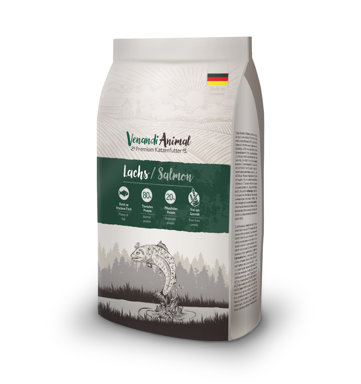 Venandi Trockenfutter Venandi Animal Lachs 1,5 kg