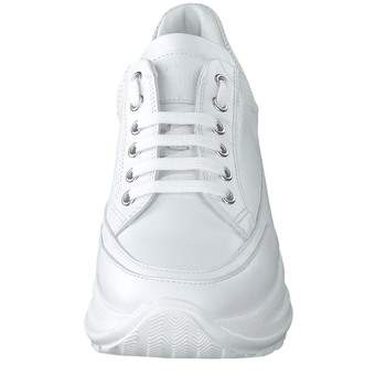 Candice Cooper Spark Two Plateau Sneaker in weiß