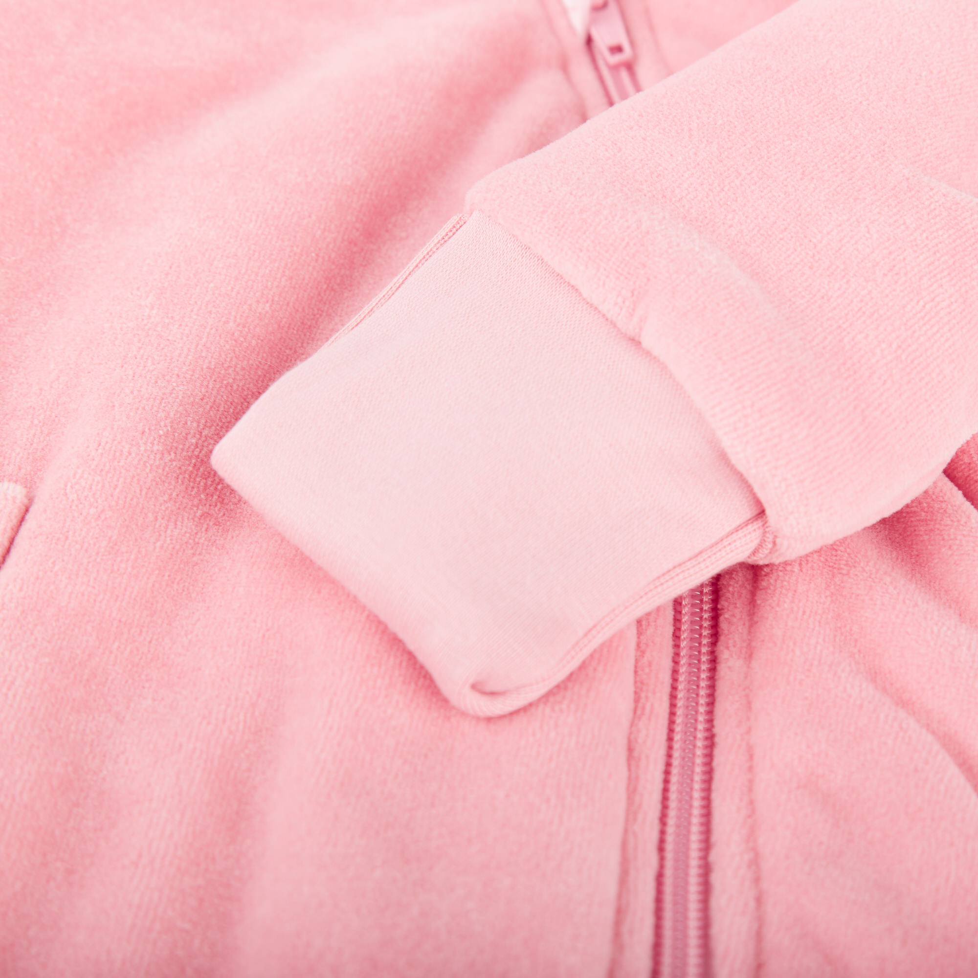 Rosa Baby Nickioverall, wattiert