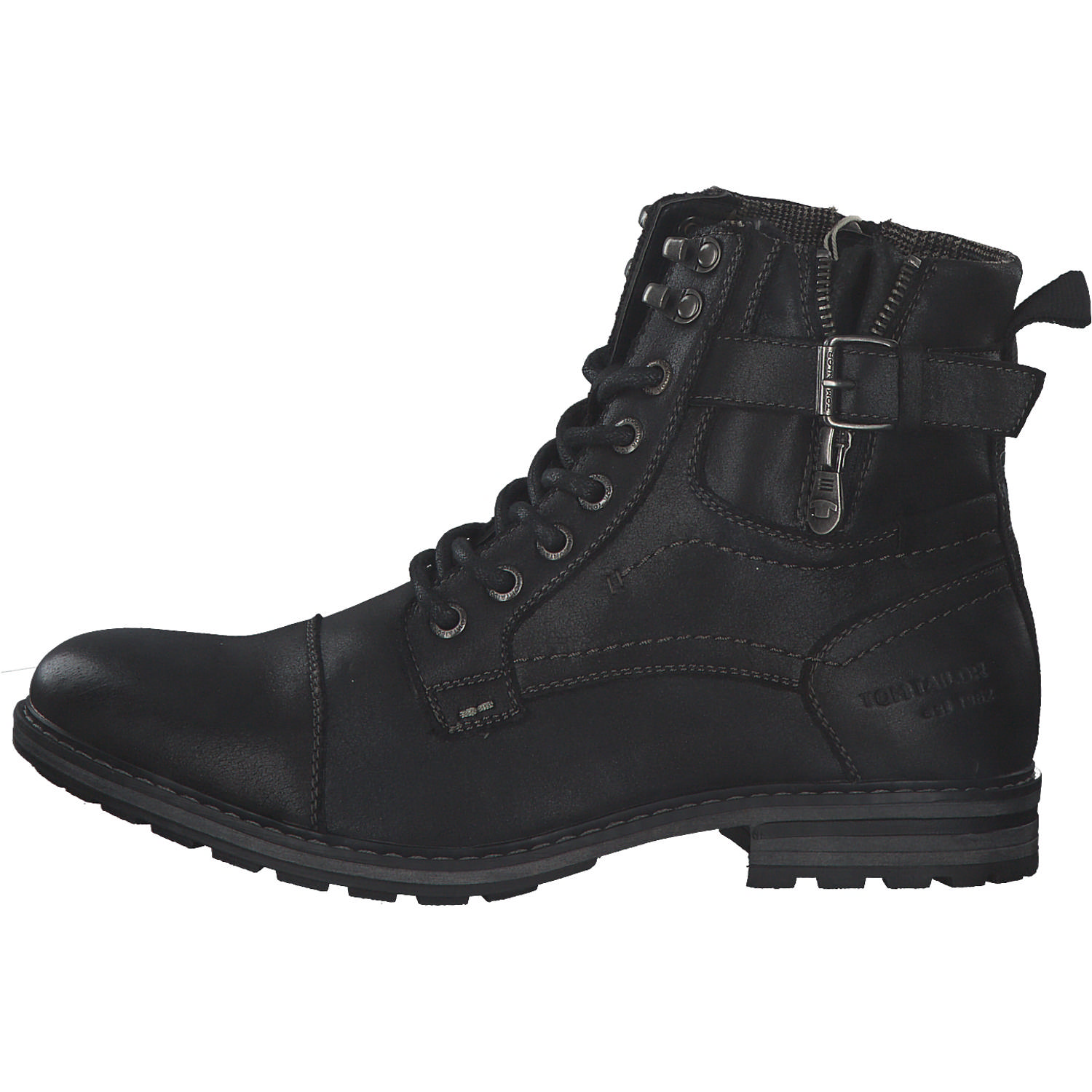 Tom Tailor 2182101, Winterstiefel, Herren, Schwarz