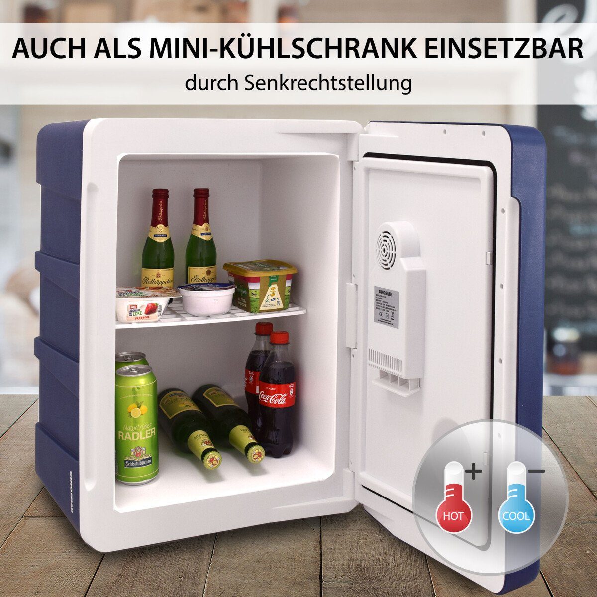 Syntrox Germany Kühlbox SYNTROX Germany - Kühlbox Dschubba 50 Liter Warmhaltefunktion