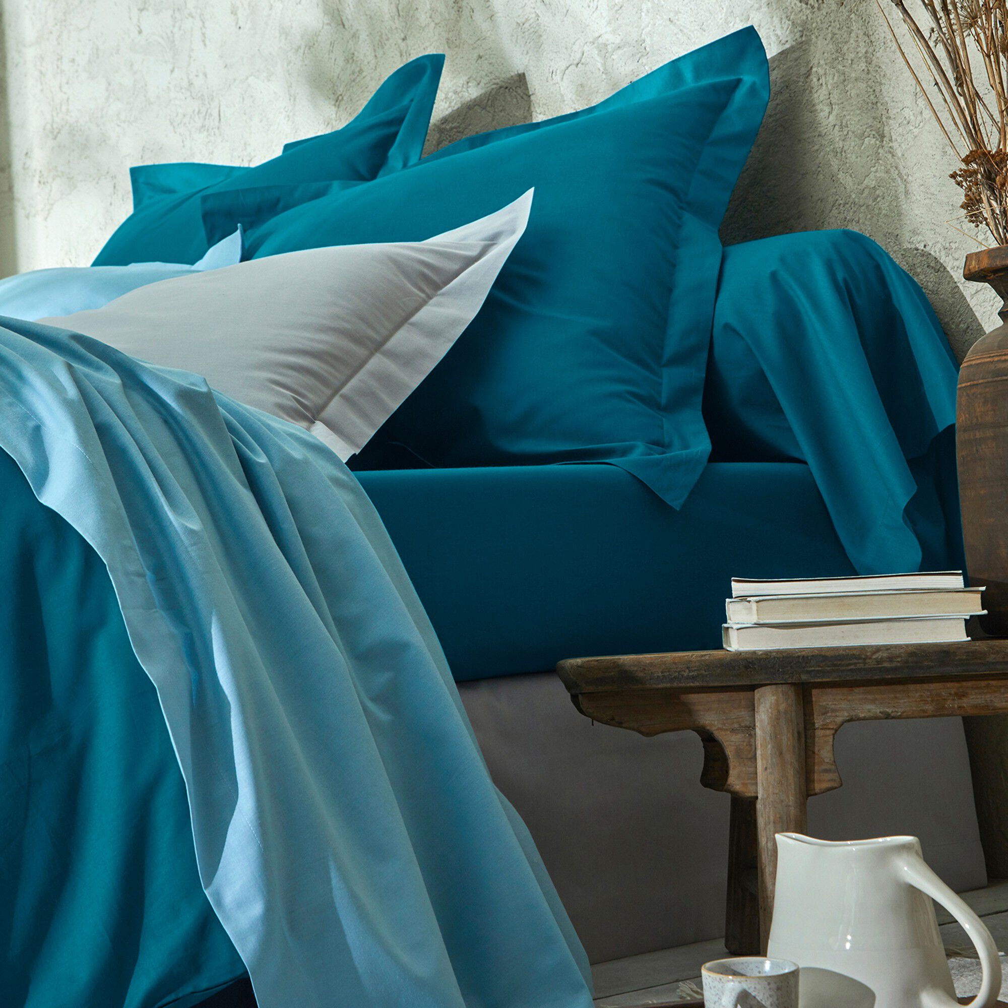Linge de lit uni