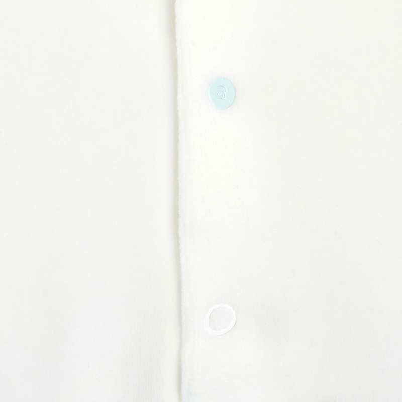 Pyjama bébé en velours bleu Absorba
