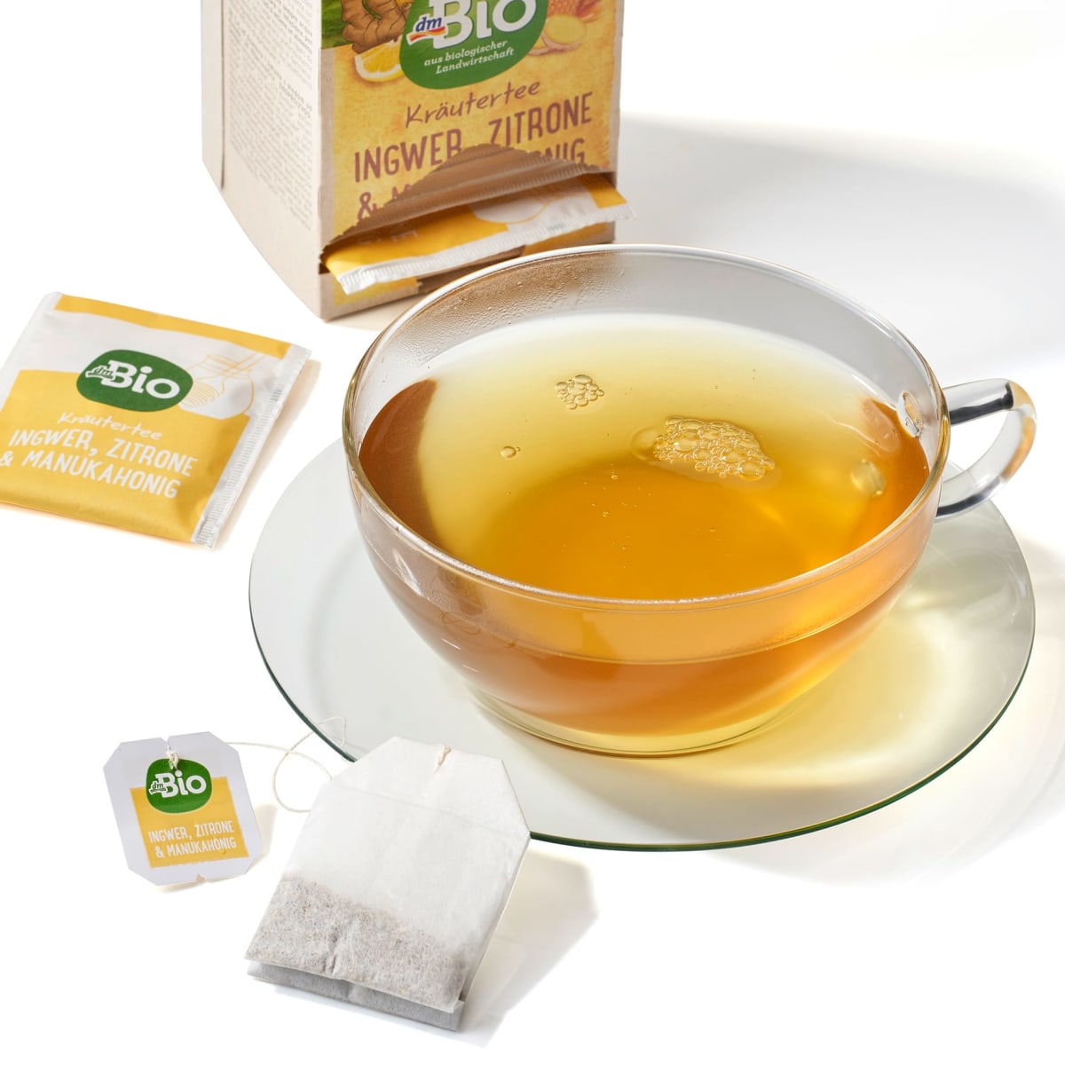 Kräuter-Tee, Ingwer, Zitrone & Manuka (20 x 2g), 40 g