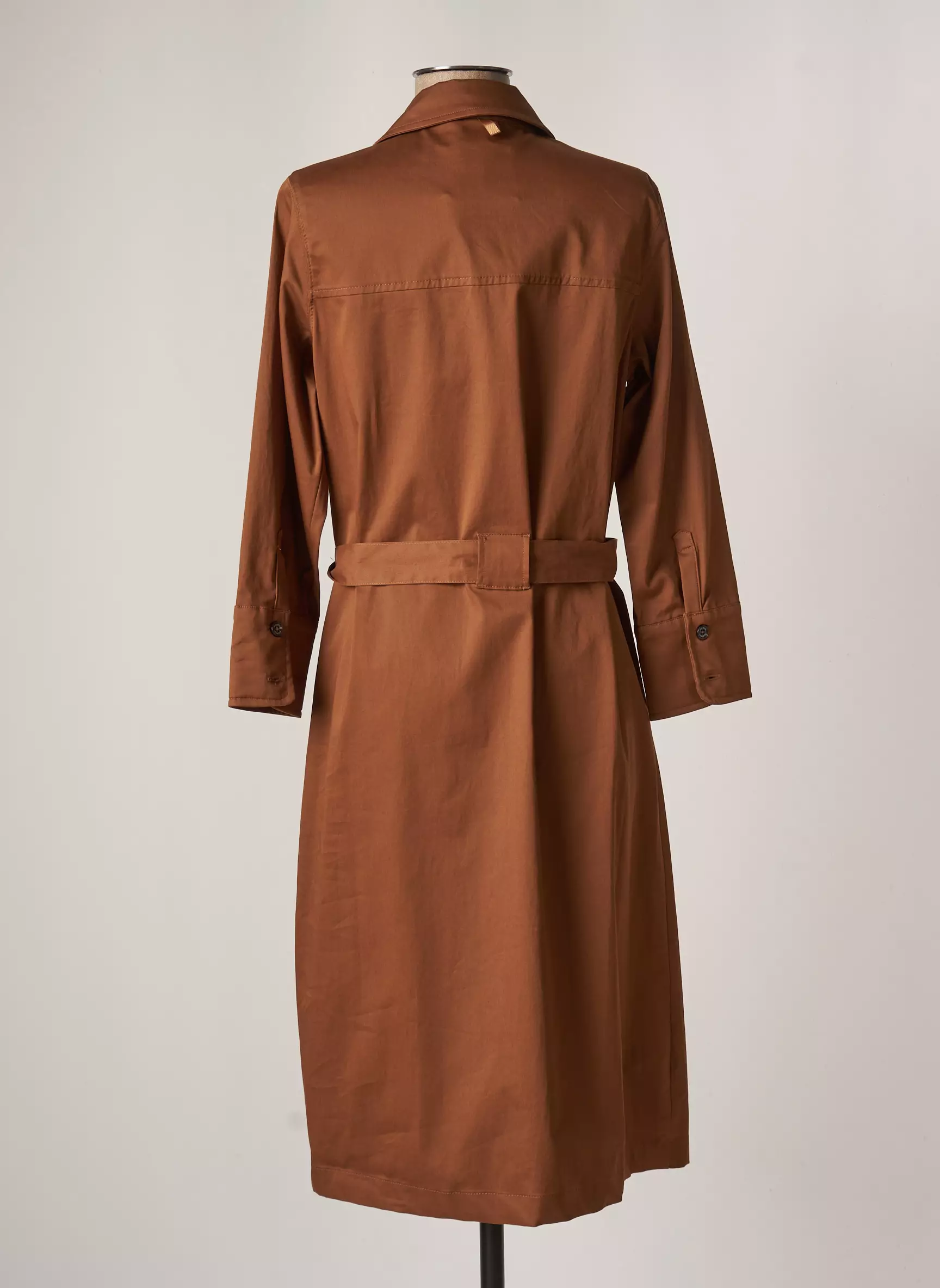 Mos Mosh Robes Mi Longues Femme couleur marron