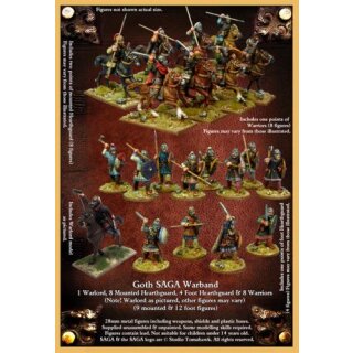 SAGA Starter Deal - Age of Invasions - The Goths (metal figures) (EN)
