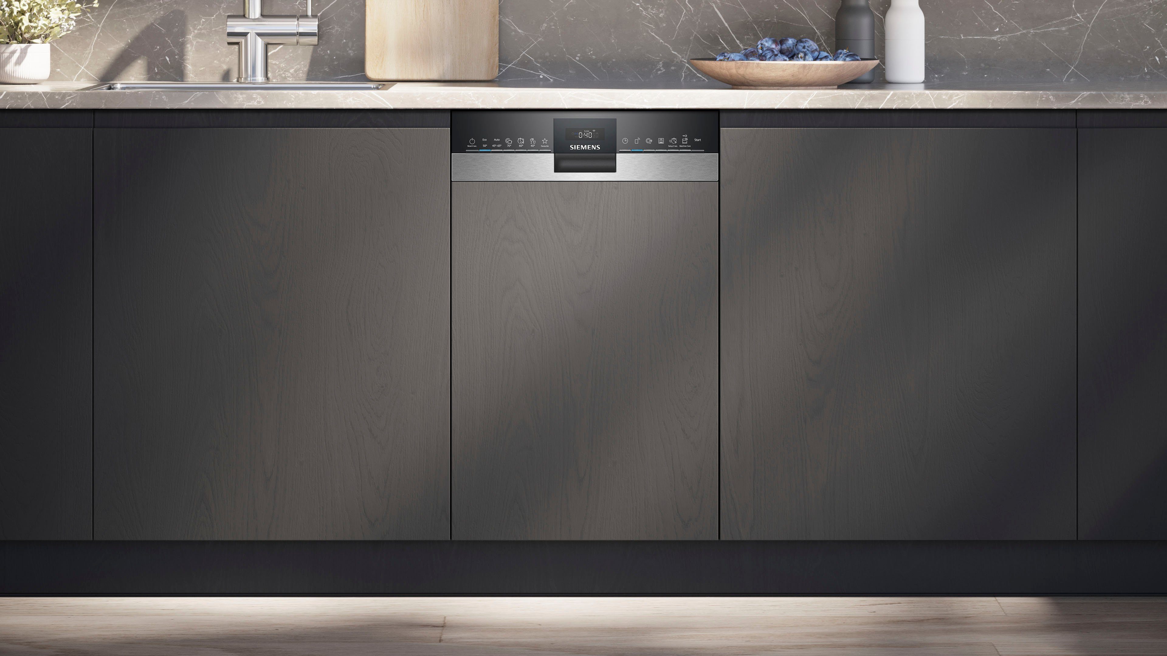 SIEMENS teilintegrierbarer Geschirrspüler iQ500, SR55ZS10ME, 10 Maßgedecke