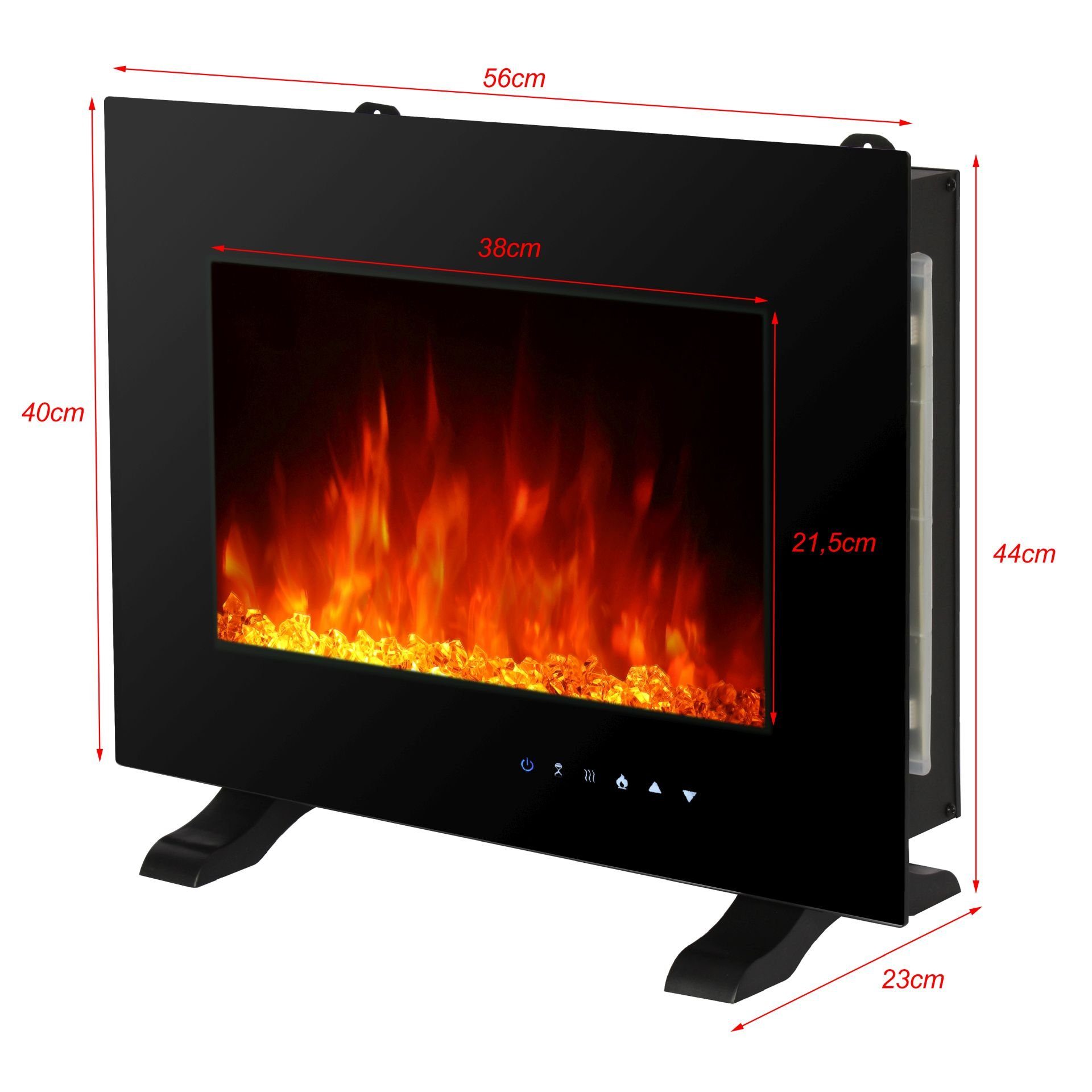 El Fuego Elektrokamin AY6281, Wandkamin 