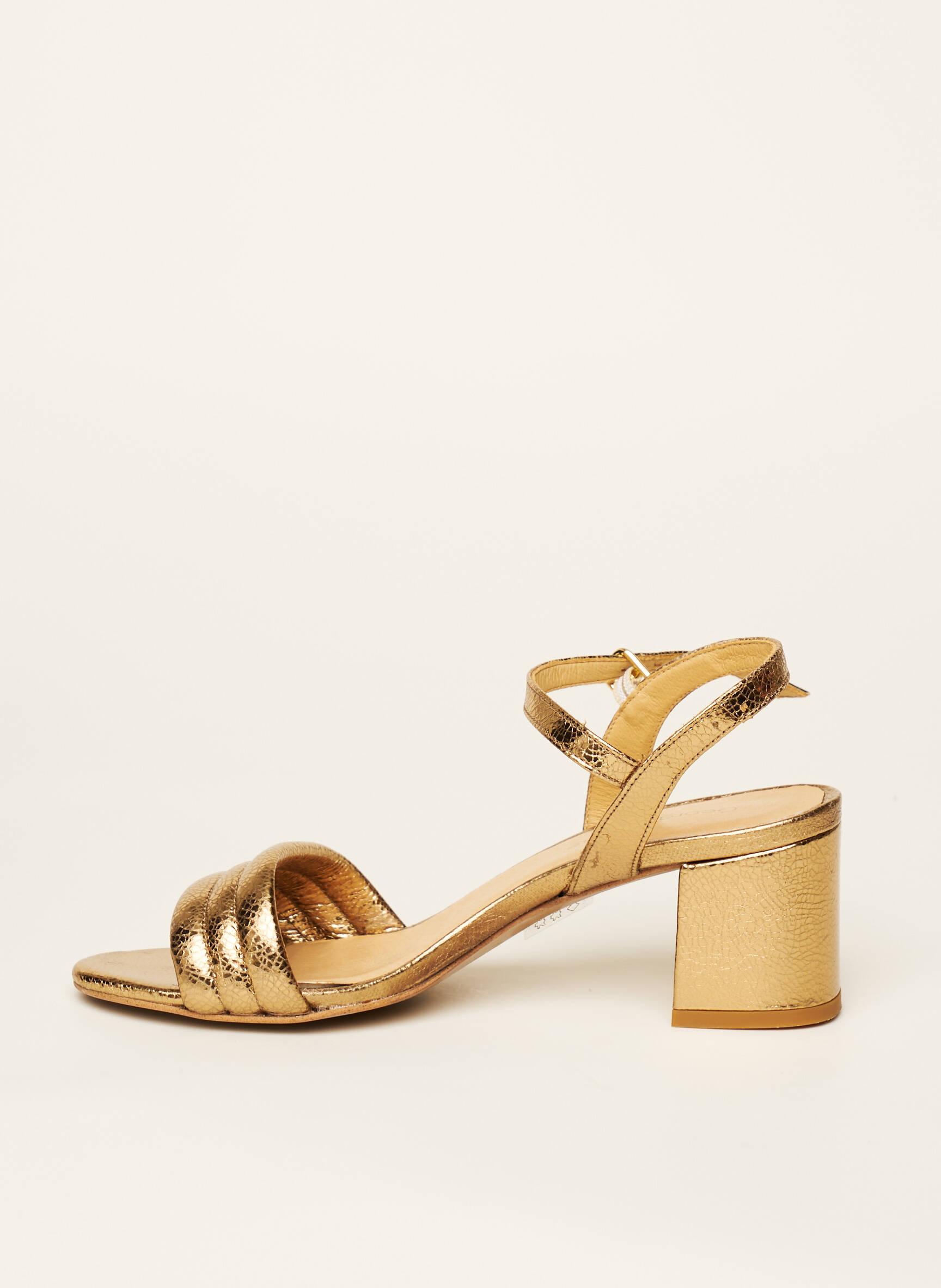 Georgia Rose Sandales Nu Pieds Femme couleur jaune
