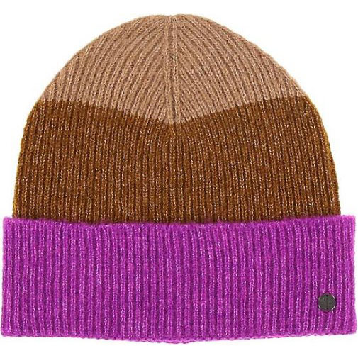 FRAAS Sustainability Edition - Strickmütze mit Colour Blocking