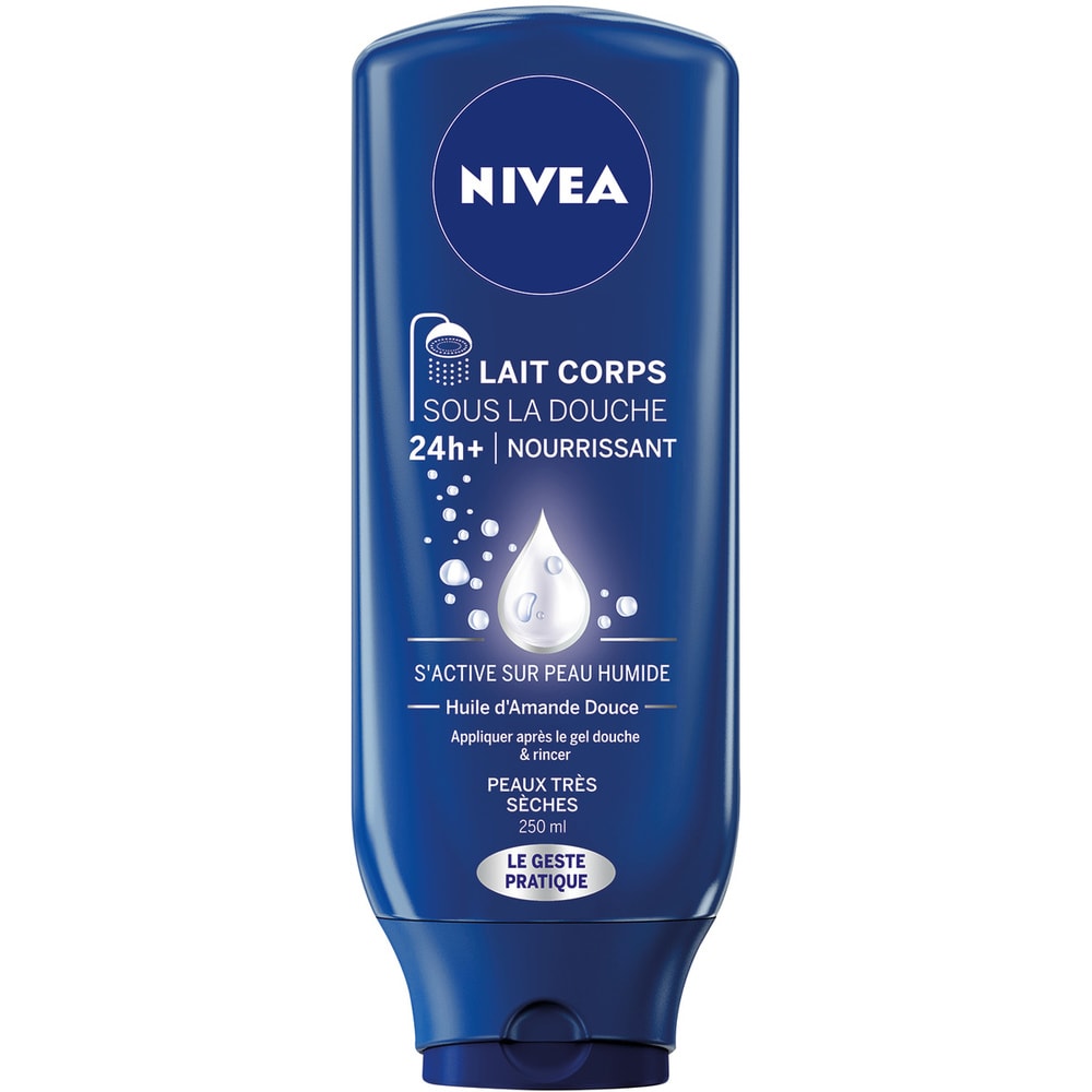 nivea Lait nourrissant Huile d'amande douce Lait corps sous la douche
