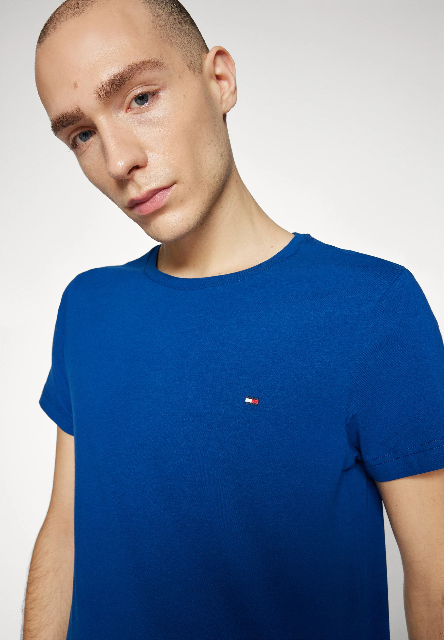 Tommy Hilfiger STRETCH SLIM FIT TEE - Camiseta básica