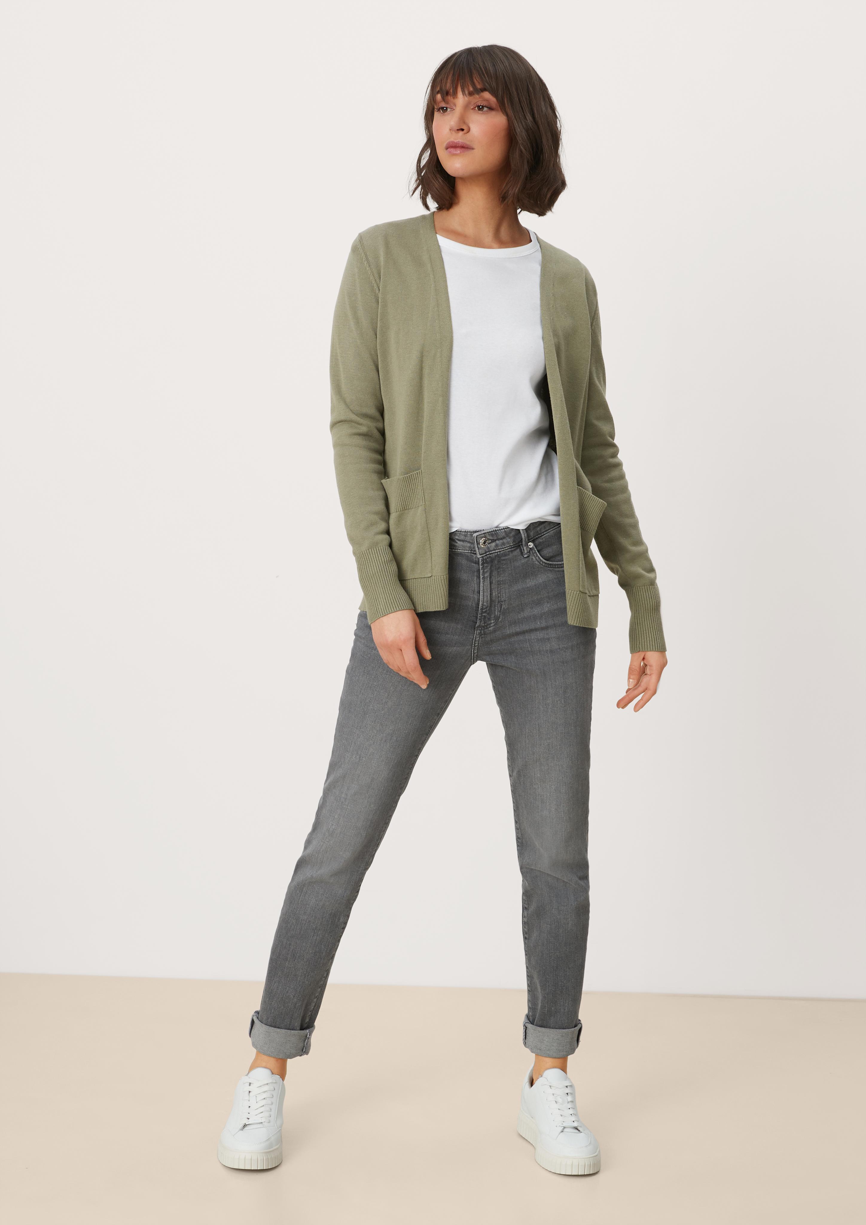 Strickjacke aus Viskosemix  2112223-7928