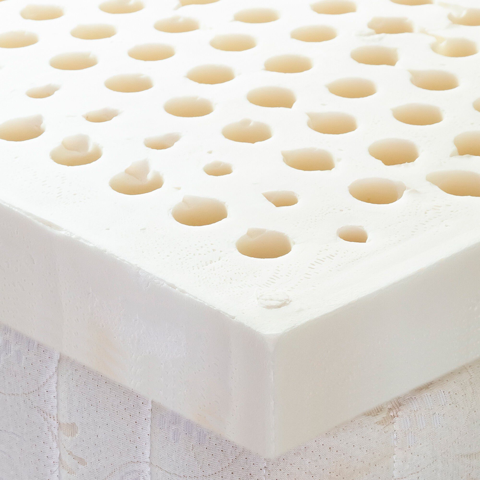 Surmatelas latex 3 zones confort moelleux