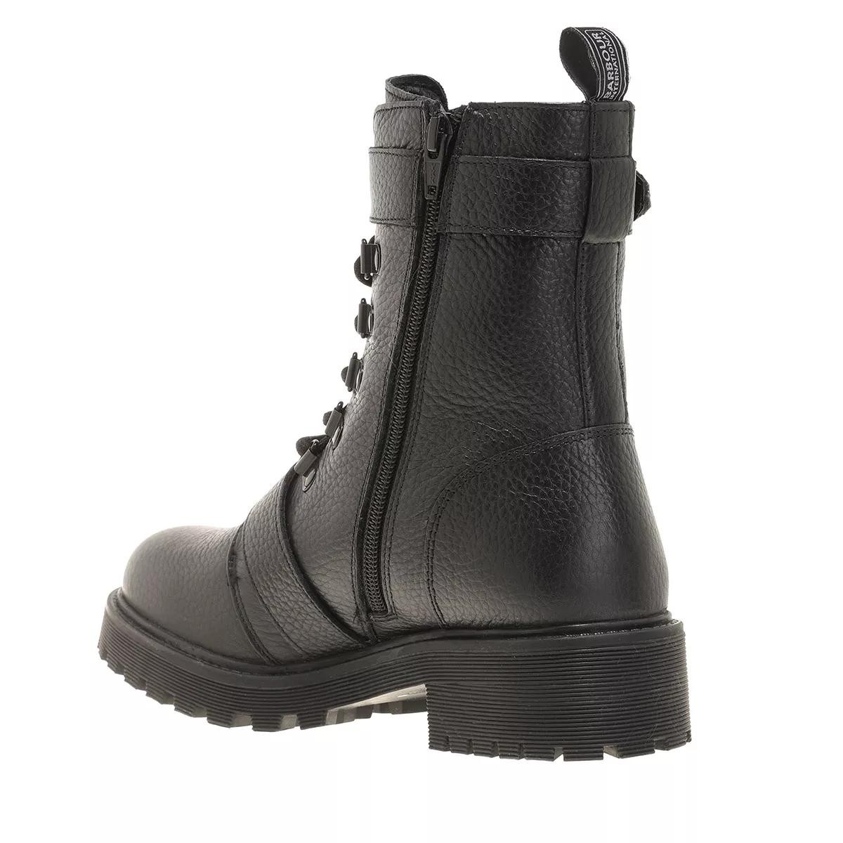 BARBOUR EUROPE Stiefeletten schwarz Stiefelette