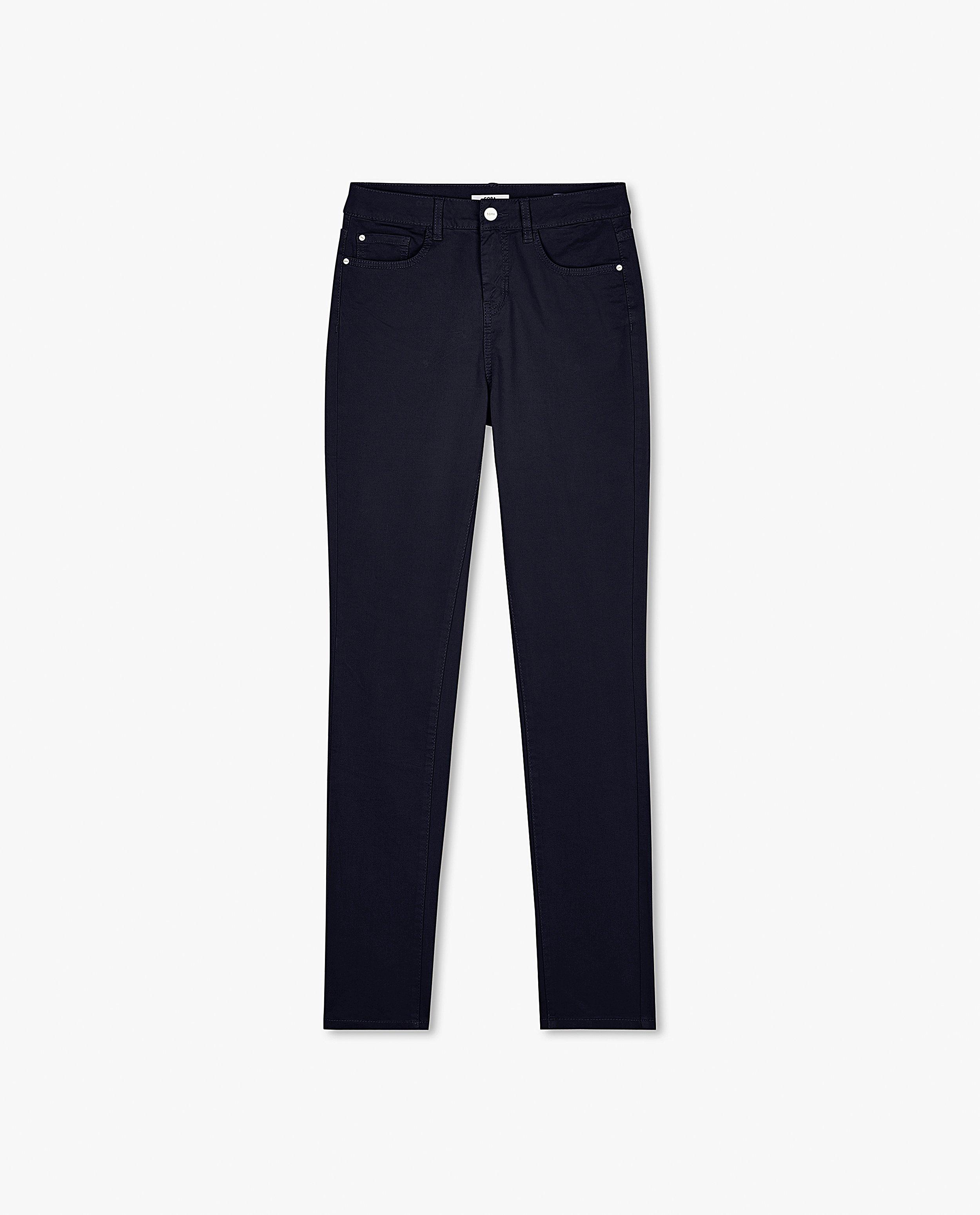 Pantaloni JBC albastru închis Sora - croială slim albastru închis