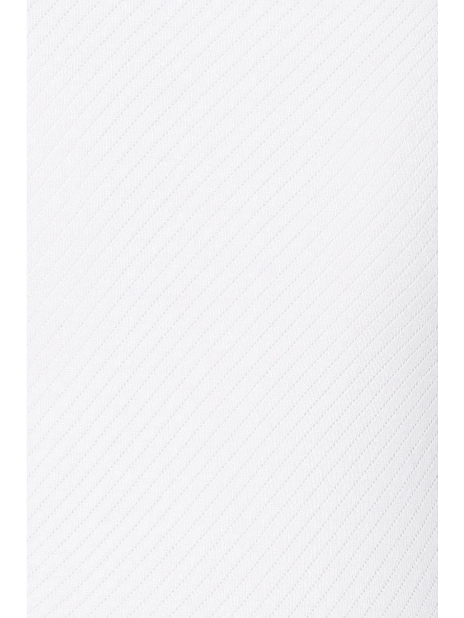 ESPRIT maternity Umstandsshirt Pointelle-T-Shirt aus Bio-Baumwolle