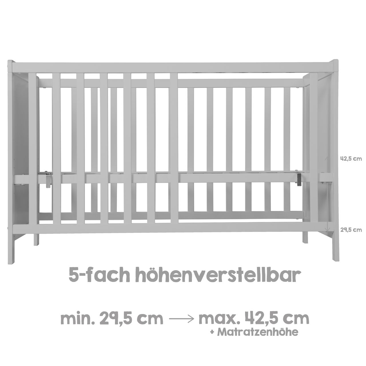 Roba Beistellbett, 60x120 cm