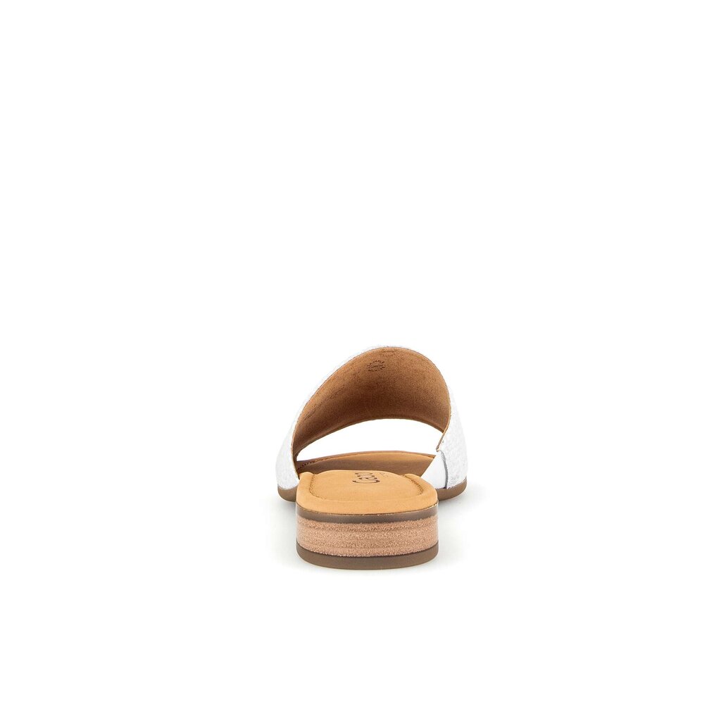 Gabor comfort Pantolette weiß